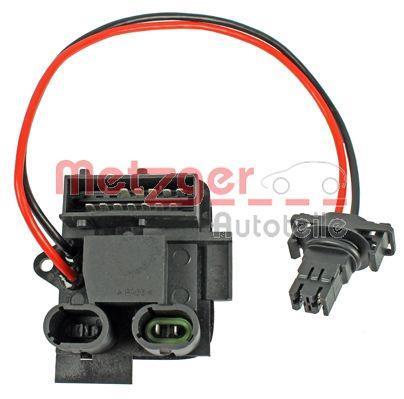 Résistance, pulseur d'air habitacle (Élément de commande, chauffage/ventilation) METZGER ref. 0917212